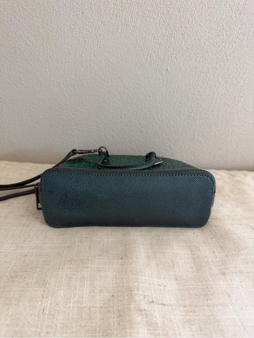 Coach Wizard of Oz Micro Mini Green Emerald Glitter Crossbody - Picture 5 of 9